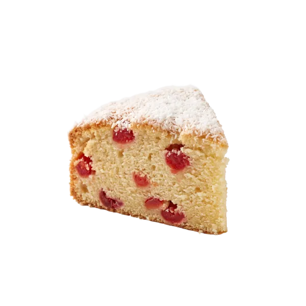 Pearl's Cherry & Coconut Cake