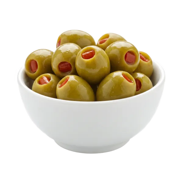 Crespo Green Olives Stuffed with Pimento in Brine