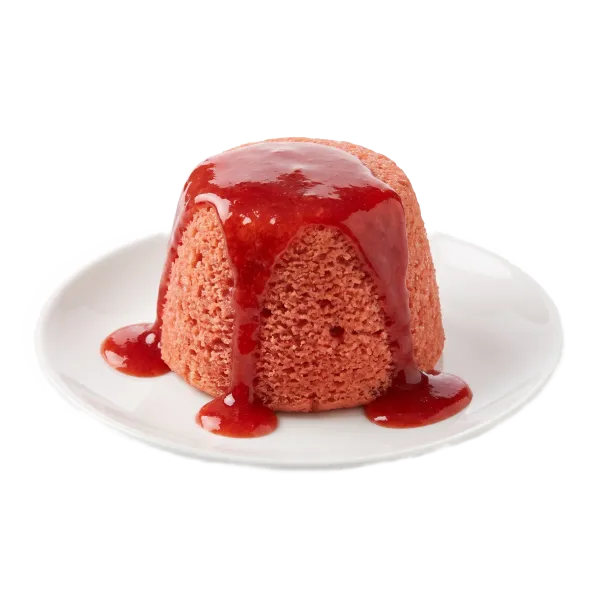 Strawberry Steamed Puddings